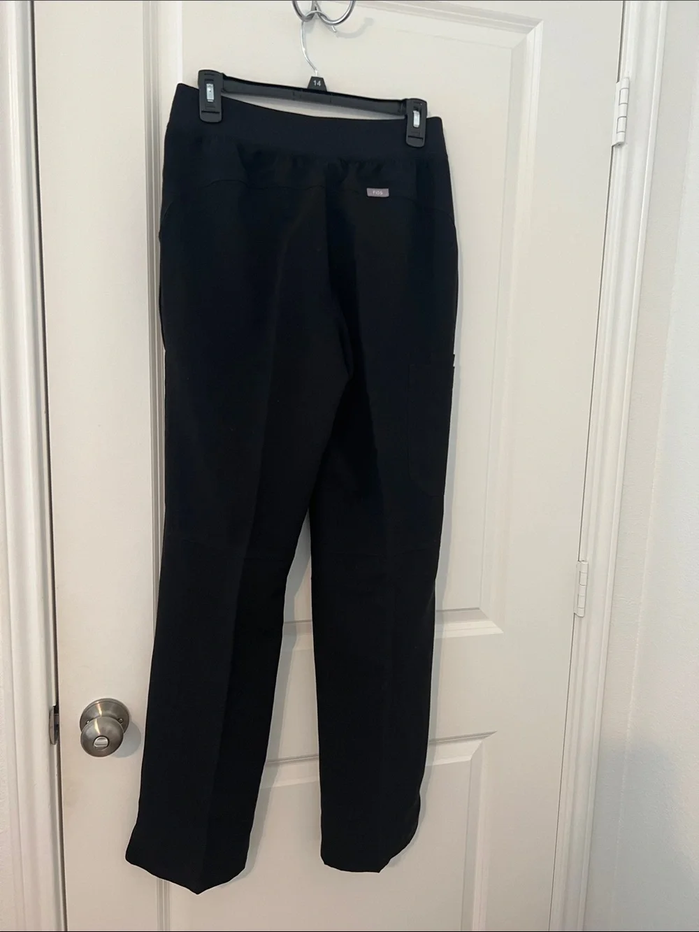 Figs Technical Collection Men's Black Drawstring scrub Pants